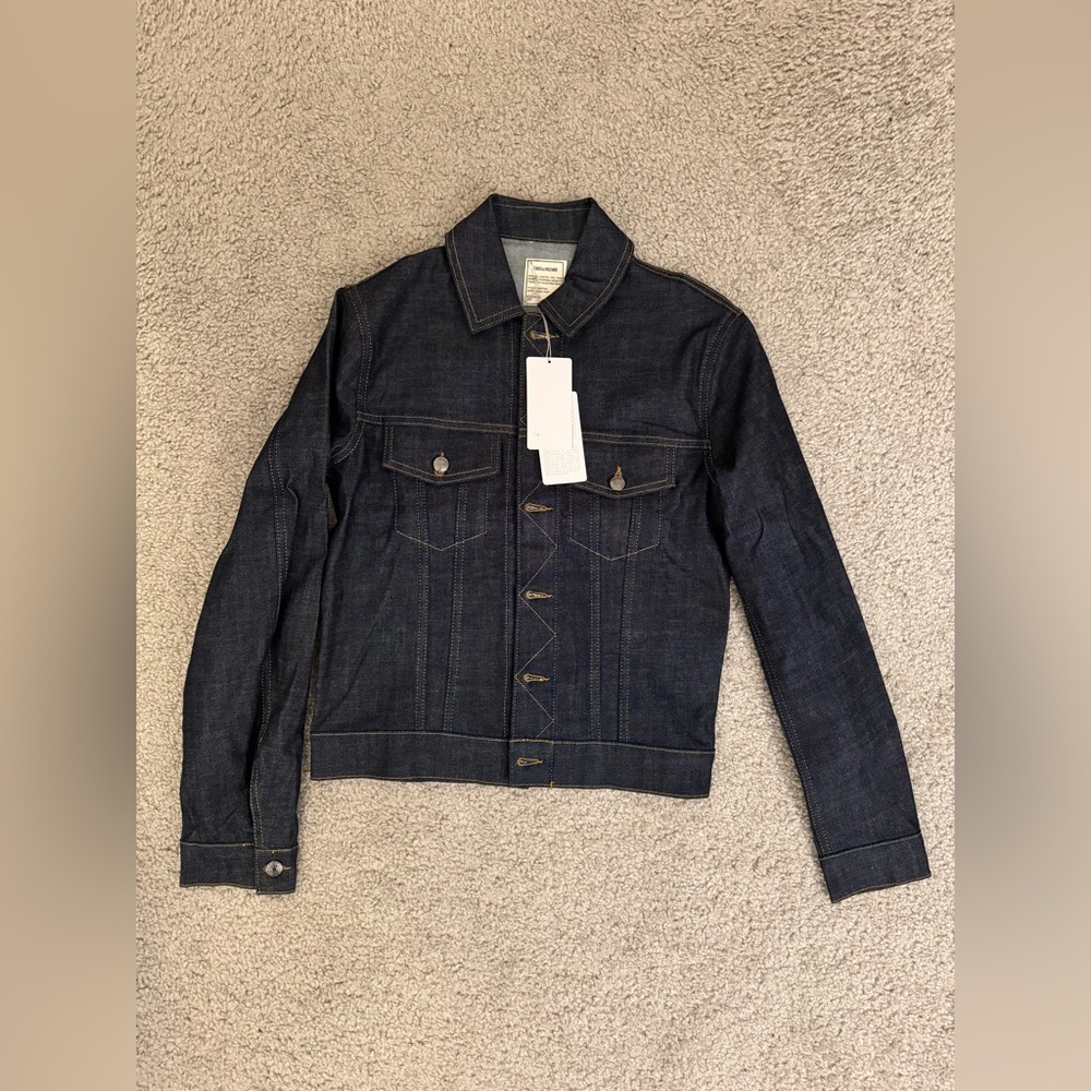 Zadig & Voltaire Blue Denim Jacket XS NWT
